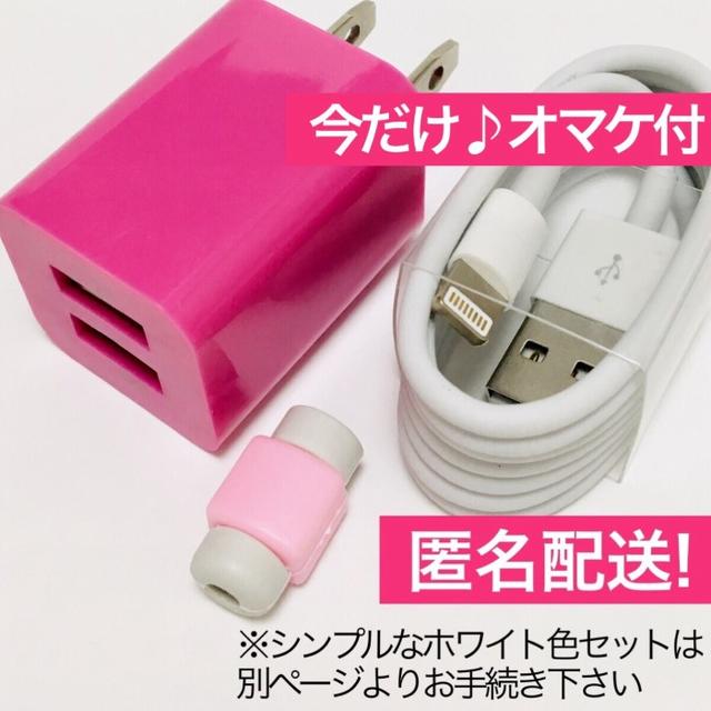 iPhone(アイフォーン)のiPhone ケーブル 充電器 スマホ/家電/カメラのスマートフォン/携帯電話(バッテリー/充電器)の商品写真