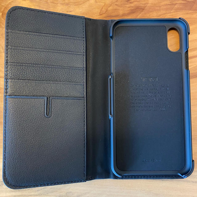 TUMI - 【新品】TUMI(トゥミ) iPhone XS Max 手帳型本革 スマホケース