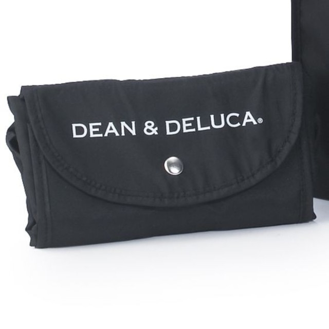 DEAN & DELUCA(ディーンアンドデルーカ)の【ブラック】DEAN&DELUCA ショッピングバッグ ゆうパケット発送 ⑤ レディースのバッグ(エコバッグ)の商品写真