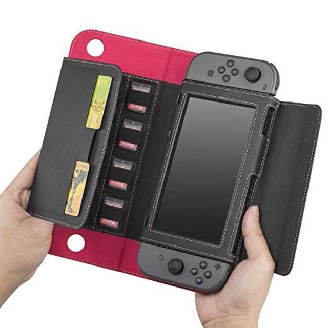 Switch  ケース  RD/BK【MK様専用】 エンタメ/ホビーのゲームソフト/ゲーム機本体(その他)の商品写真