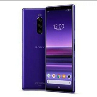 エクスペリア(Xperia)のXperia1 sov40 au SIMロック解除済(スマートフォン本体)