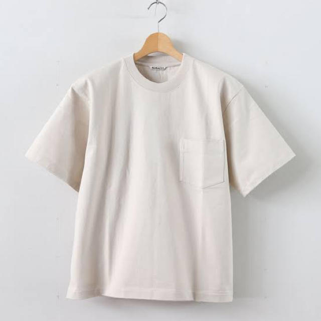 COMOLI(コモリ)のオーラリー スタンドアップt 19ss メンズのトップス(Tシャツ/カットソー(半袖/袖なし))の商品写真