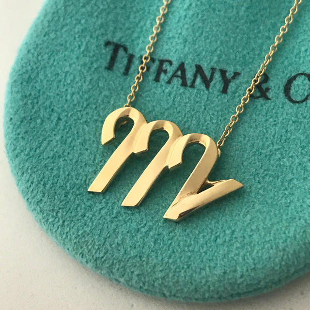Tiffany K18YG さそり座 ネックレス 美品希少 | フリマアプリ ラクマ