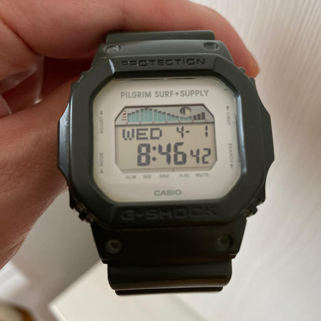 G-SHOCK(ジーショック)のGショック　モスグリーン メンズの時計(腕時計(デジタル))の商品写真