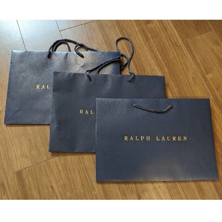 ラルフローレン(Ralph Lauren)のラルフローレン★3枚セット　紙袋　ショッパー　ショップ袋　(ショップ袋)