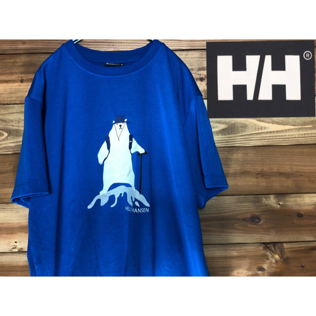 HELLY HANSEN(ヘリーハンセン)のhelly hansen ヘリーハンセン tシャツ 登山　フェス　トレラン メンズのトップス(Tシャツ/カットソー(半袖/袖なし))の商品写真
