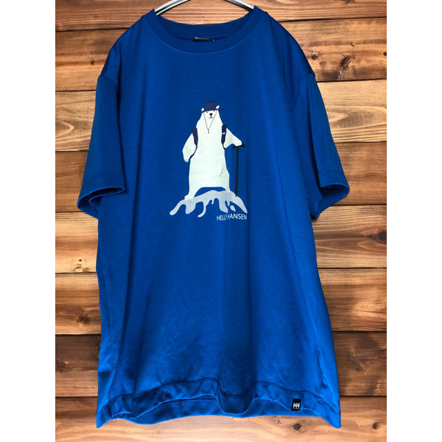 HELLY HANSEN(ヘリーハンセン)のhelly hansen ヘリーハンセン tシャツ 登山　フェス　トレラン メンズのトップス(Tシャツ/カットソー(半袖/袖なし))の商品写真