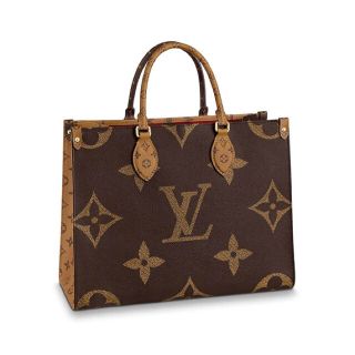 LOUIS VUITTON - ルイヴィトン オンザゴー MM ジャイアント モノグラム の通販｜ラクマ