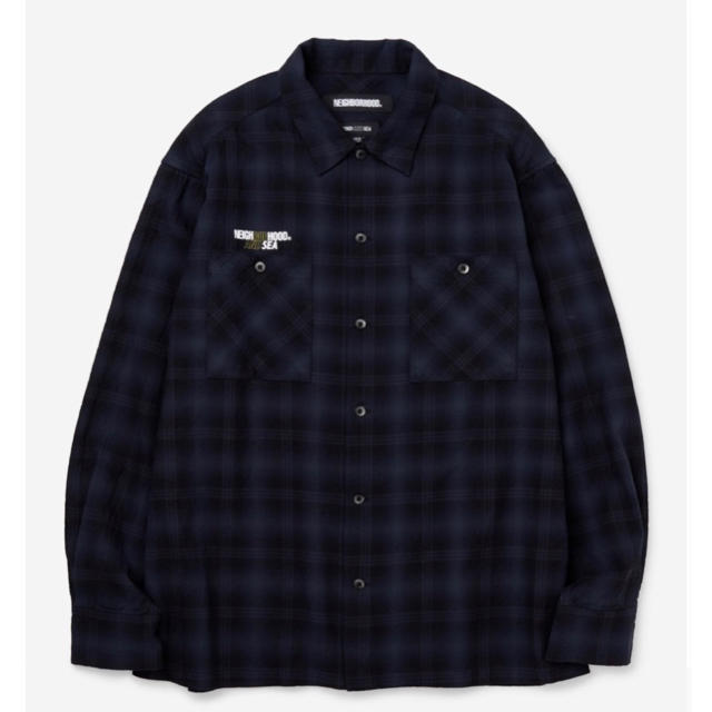 NEIGHBORHOOD(ネイバーフッド)の【XL】wind and sea neighborhood C-SHIRT LS メンズのトップス(シャツ)の商品写真