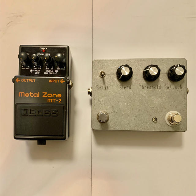 【送料込み】BOSS MT-2 メタルゾーン タッチワウ 自作エフェクター