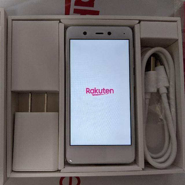 スマホ/家電/カメラ Rakuten Mini(クールホワイト) 本体 激安販売 店 ...