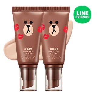 ミシャ(MISSHA)の[2個セット] ミシャ パーフェクト BBクリーム 21号 50ml(BBクリーム)