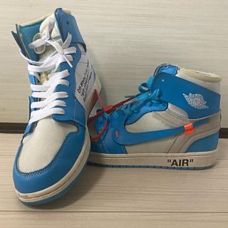 オフホワイト(OFF-WHITE)のエアジョーダン1  オフフォワイト　off-white(スニーカー)