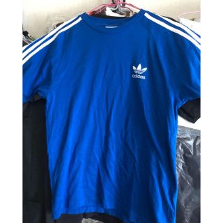 アディダス(adidas)の美品★アディダス Tシャツ メンズS(Tシャツ/カットソー(半袖/袖なし))