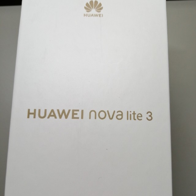 新品未使用 Huawei NOVA lite 3 コーラルレッド