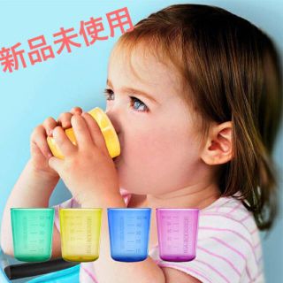 【新品・未使用】BABY CUP ベビーカップ　１個 ピンク (離乳食器セット)