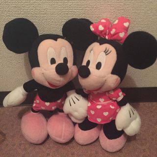 ディズニー(Disney)のミッキー♡ミニーぬいぐるみ(ぬいぐるみ)