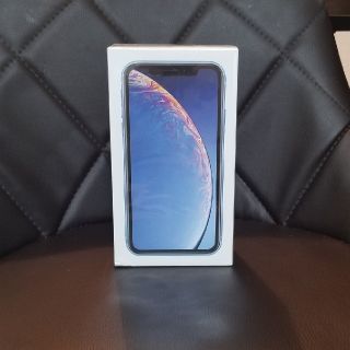 アイフォーン(iPhone)のiPhoneXR　256GB　青(スマートフォン本体)