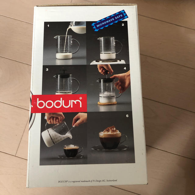 bodum(ボダム)のもぐ様専用）ボダム　カプチーノメーカー インテリア/住まい/日用品のキッチン/食器(調理道具/製菓道具)の商品写真