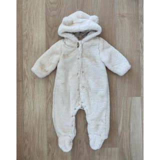 ザラキッズ(ZARA KIDS)のザラベビー　くま耳カバーオール【6〜9M】(カバーオール)