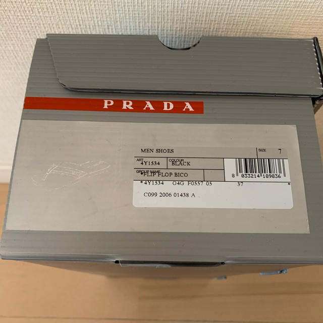 PRADA(プラダ)のプラダ　メンズ　サンダル　size  7 メンズの靴/シューズ(サンダル)の商品写真