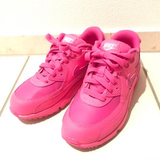 ナイキ(NIKE)のNIKE◆ナイキAIRMAXエアマックスピンク22cm(スニーカー)