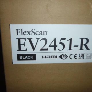 EIZO　EV2451-R 未開封新品　機能も美しさも兼ね備えた23.8型モニタ(ディスプレイ)