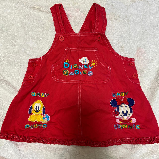日本初の Disney - ディズニー ジャンバースカート ワンピース