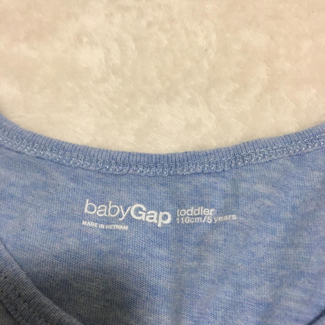 babyGAP(ベビーギャップ)の子供用タンクトップ110サイズ【未使用】 キッズ/ベビー/マタニティのキッズ服男の子用(90cm~)(Tシャツ/カットソー)の商品写真