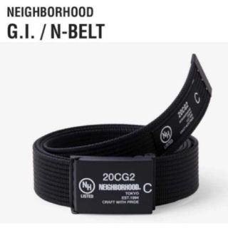 ネイバーフッド(NEIGHBORHOOD)のNIGHBORHOOD G.I./N-BELT ネイバーフッド ベルト黒新品(ベルト)