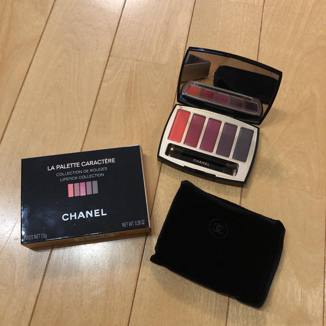 CHANEL(シャネル)のCHANEL★新品未使用★ラパレットキャラクテール★口紅5色 コスメ/美容のベースメイク/化粧品(口紅)の商品写真