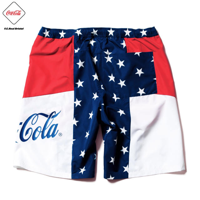 F.C.R.B.(エフシーアールビー)のL 新品 FCRB COCA-COLA MULTI PATTERN SHORTS メンズのパンツ(ショートパンツ)の商品写真