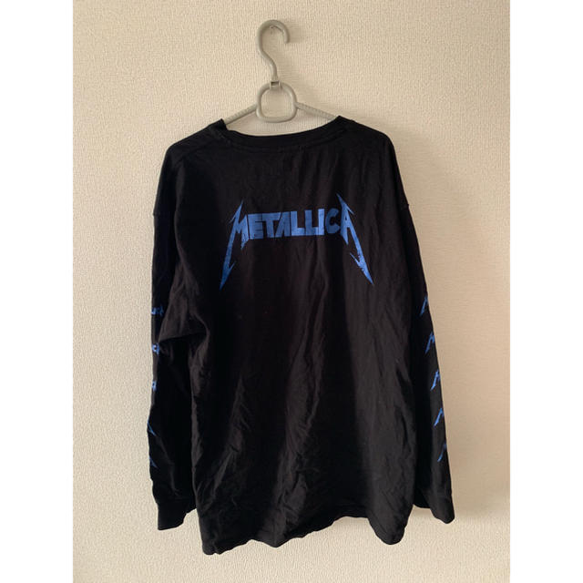 メタリカ ロングtシャツ 袖プリント METALLICA メンズのトップス(Tシャツ/カットソー(七分/長袖))の商品写真