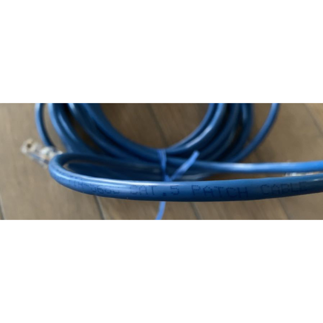 LANケーブル CAT5 5M 2M 2本まとめ売り