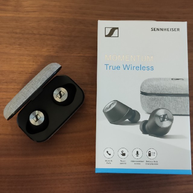 【美品】SENHEISER MOMENTUM True Wirelessヘッドフォン/イヤフォン