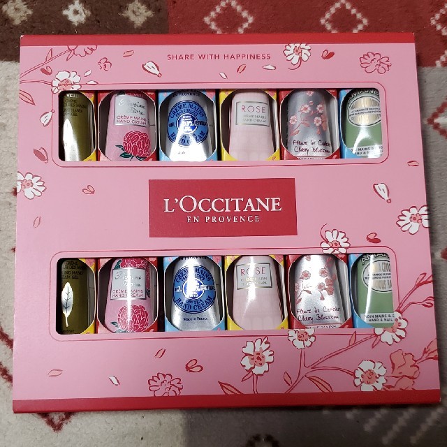 L'OCCITANE　ハンドクリーム ロクシタン6種類12個セット　新品　未使用