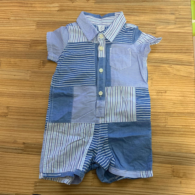 babyGAP(ベビーギャップ)の半そでカバーオール キッズ/ベビー/マタニティのベビー服(~85cm)(カバーオール)の商品写真