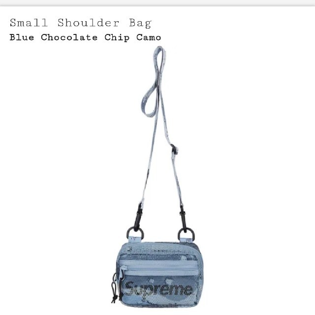 supreme shoulder bag水色