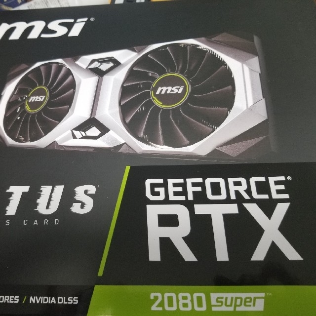 msi RTX 2080 super VENTUS oc 8GBPCパーツ