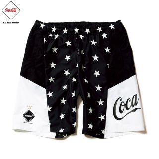 エフシーアールビー(F.C.R.B.)のM 新品 FCRB COCA-COLA MULTI PATTERN SHORTS(ショートパンツ)