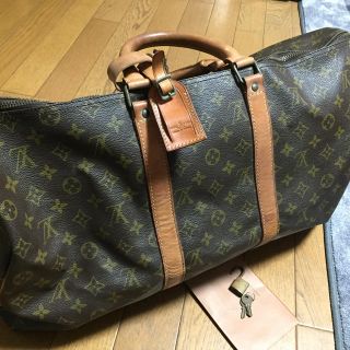 ルイヴィトン(LOUIS VUITTON)のルイヴィトン　ボストンバッグ　ビンテージ　訳あり(ボストンバッグ)