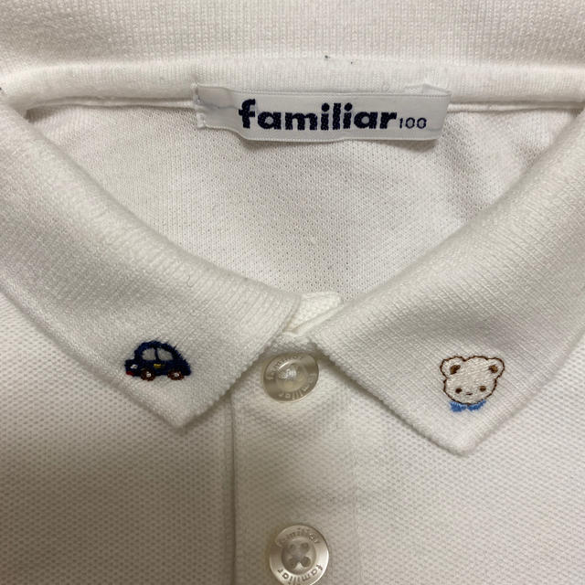 familiar(ファミリア)のfamiliar ポロシャツ　半袖 キッズ/ベビー/マタニティのキッズ服男の子用(90cm~)(Tシャツ/カットソー)の商品写真