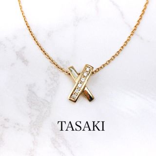 タサキ(TASAKI)のTASAKI ダイヤモンド K18 ネックレス(ネックレス)