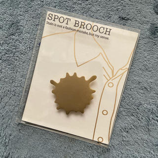 ネネット(Ne-net)のピンズ　水滴　SPOT BROOCH ピンバッジ　ブローチ　韓国(ブローチ/コサージュ)