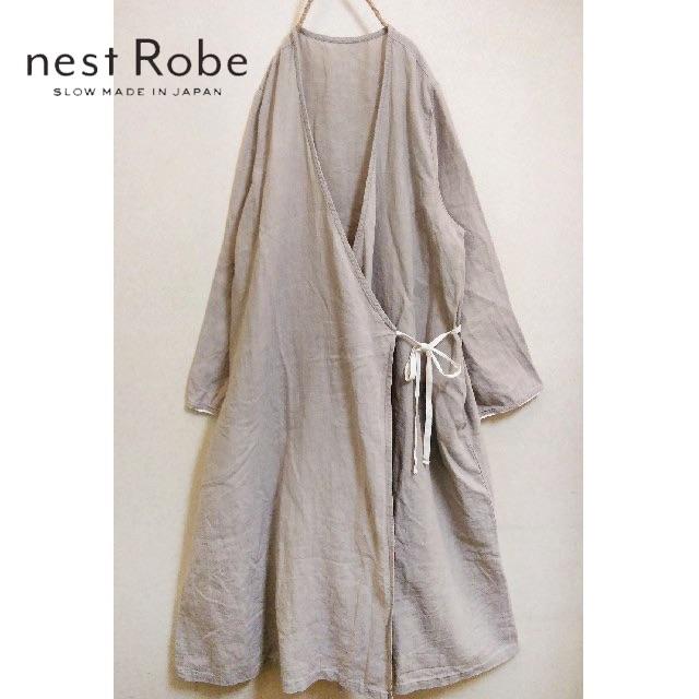 nest Robe✨ネストローブ ロング リネンカシュクール 羽織り