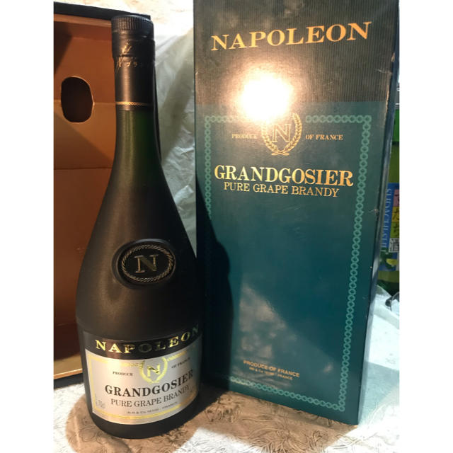 ◆古酒◆ GRANDGOSIER グランゴシェ ナポレオン★旧ボトル◆保管品◆ 食品/飲料/酒の酒(ブランデー)の商品写真