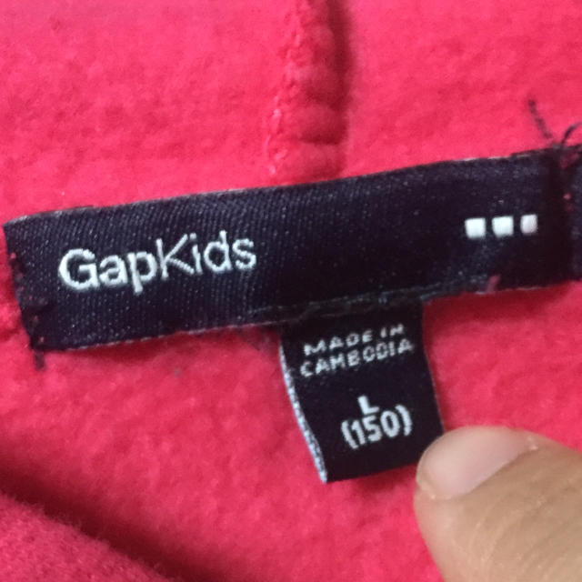 GAP Kids(ギャップキッズ)のGAP パーカー キッズ/ベビー/マタニティのキッズ服女の子用(90cm~)(その他)の商品写真