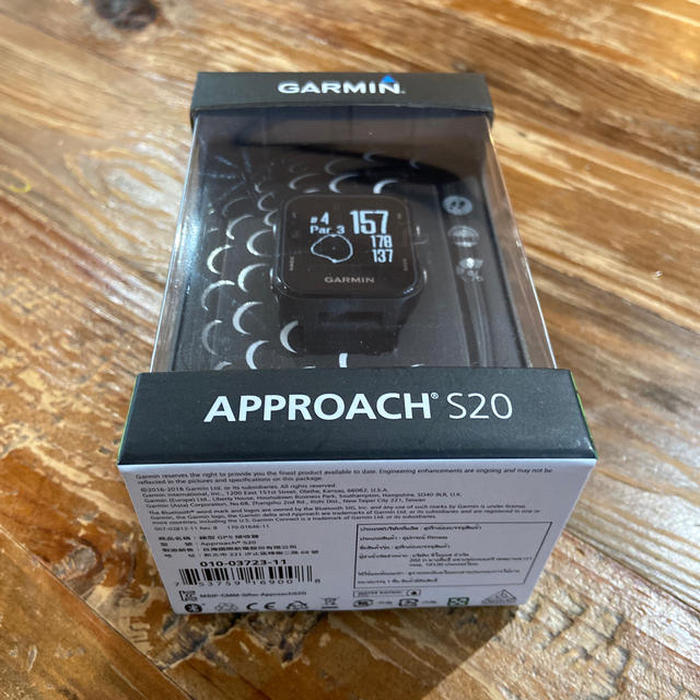 GARMIN(ガーミン)のGARMIN approach S20J 新品・未使用・未開封　ゴルフウォッチ メンズの時計(その他)の商品写真