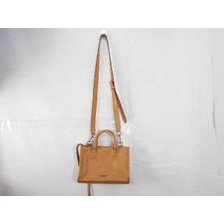 51041● REBECCA MINKOFF 2way レザー ショルダー(ショルダーバッグ)