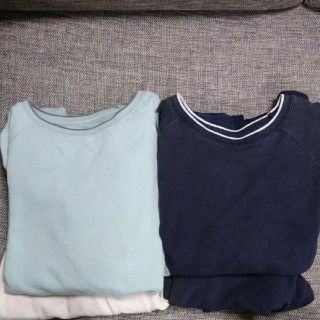 ユニクロ(UNIQLO)の【値下げ】ユニクロ ウルトラストレッチセット S グリーン ネイビー(ルームウェア)